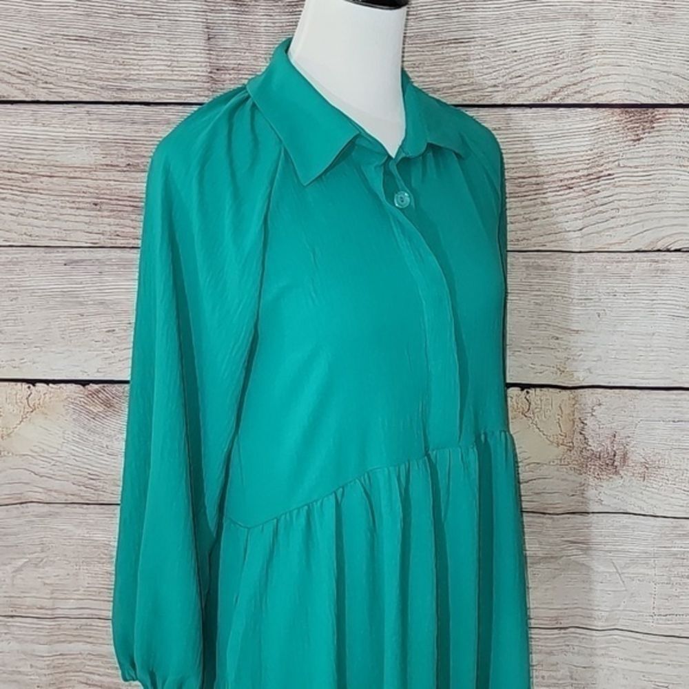 NWT 52Seven Green Dress Size 8 - Picture 13 of 16